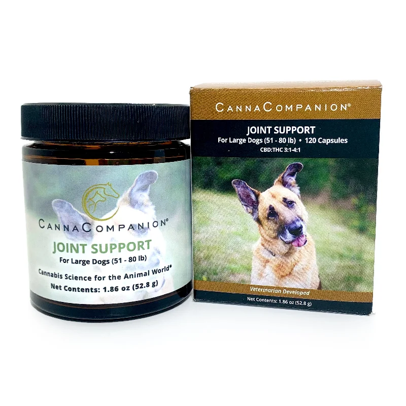 Joint Support CBD Capsules for Large Dogs 51-80 lb (120 count)