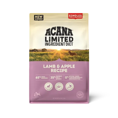 ACANA Singles Limited Ingredient Lamb & Apple Recipe Dry Dog Food