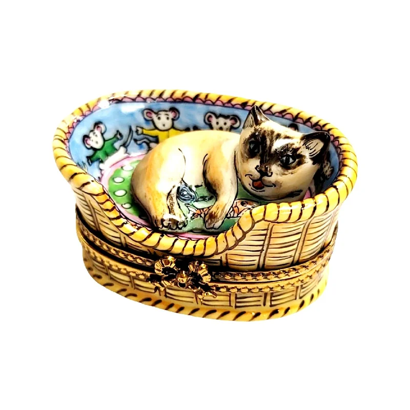 Cat in Basket