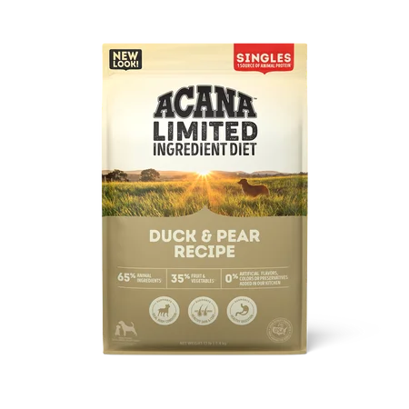 ACANA Singles Limited Ingredient Dry Dog Food Duck & Pear Recipe