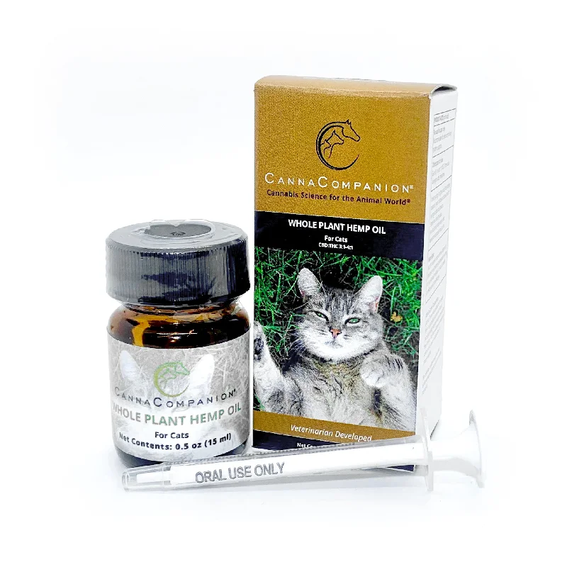 Whole Plant Hemp CBD Oil For Cats