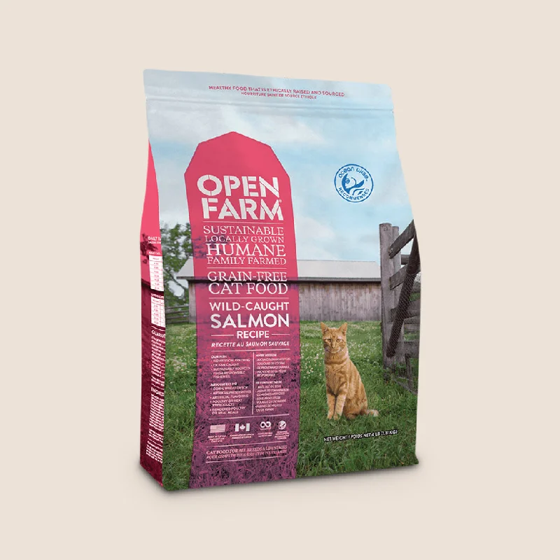 MSPCA Donation - Open Farm Wild-Caught Salmon Grain-Free Recipe for Cats