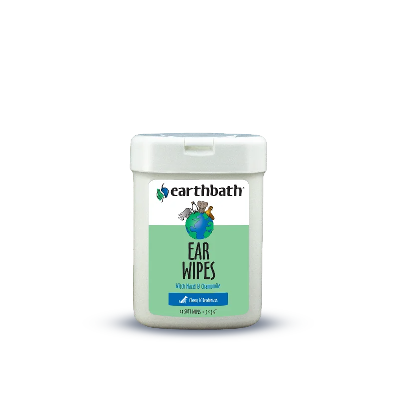 Earthbath Ear Wipes for Dogs and Cats