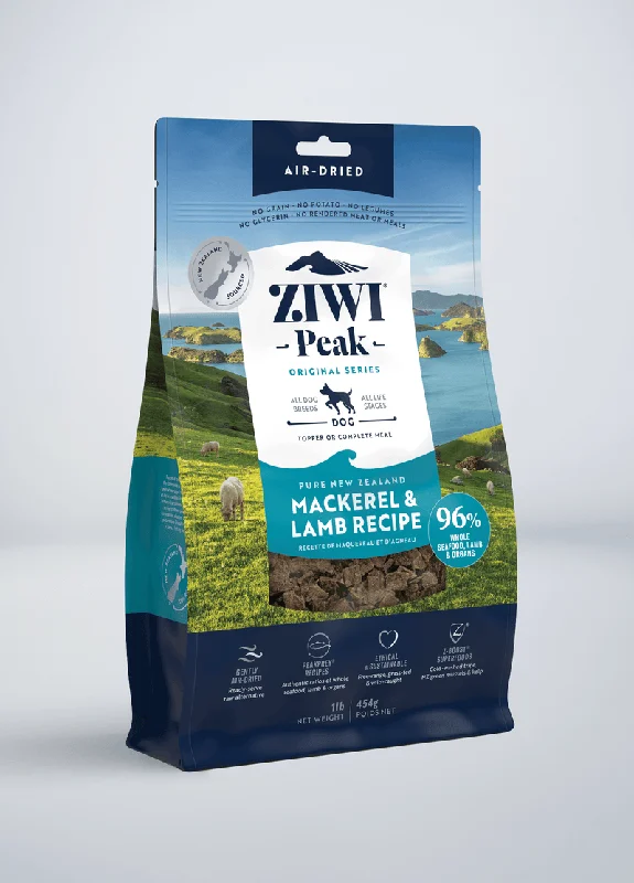 ZIWI® Pets Air-Dried Mackerel & Lamb Recipe Dog Food (16 oz)