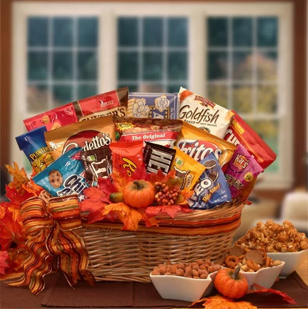 A Fall Snack Attack Gift Basket