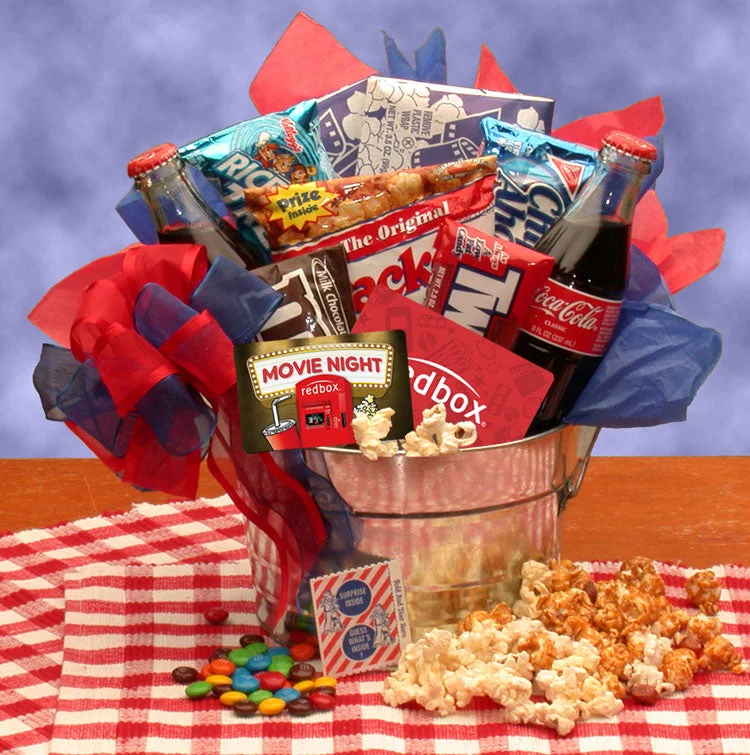 A Movie Night Gift Pail