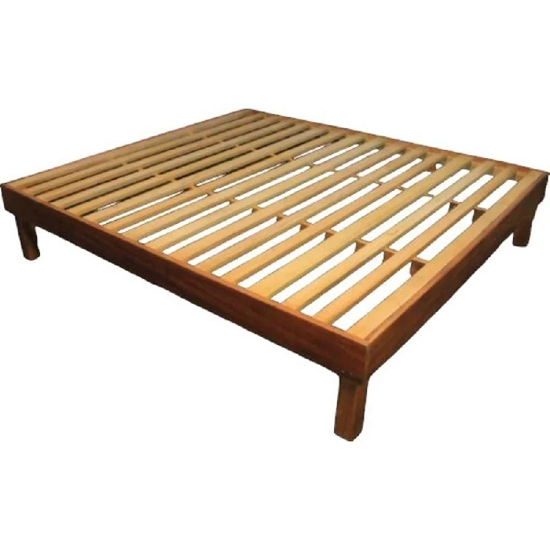 Diamex King Bed Base Mahogany