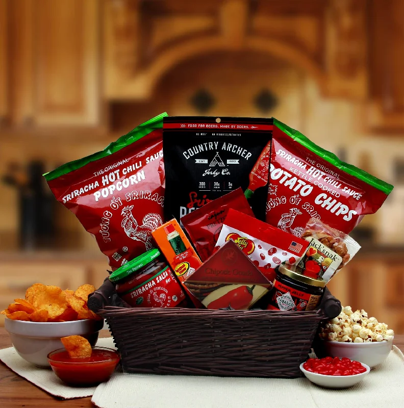 Hot & Spicy Sriracha Lovers Gift Basket