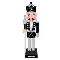 NFL Raiders Nutcracker Statue