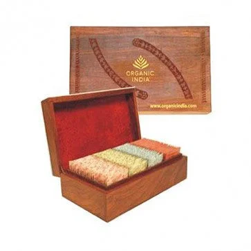 Organic India Super Deluxe Wooden Gift Box