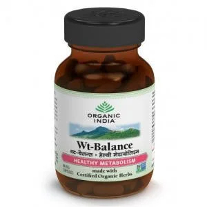 Organic India Wt- Balance 60 Capsules Bottles