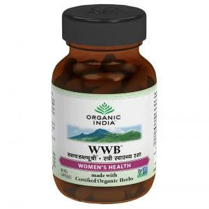 Organic India WWB 60 Capsules Bottle