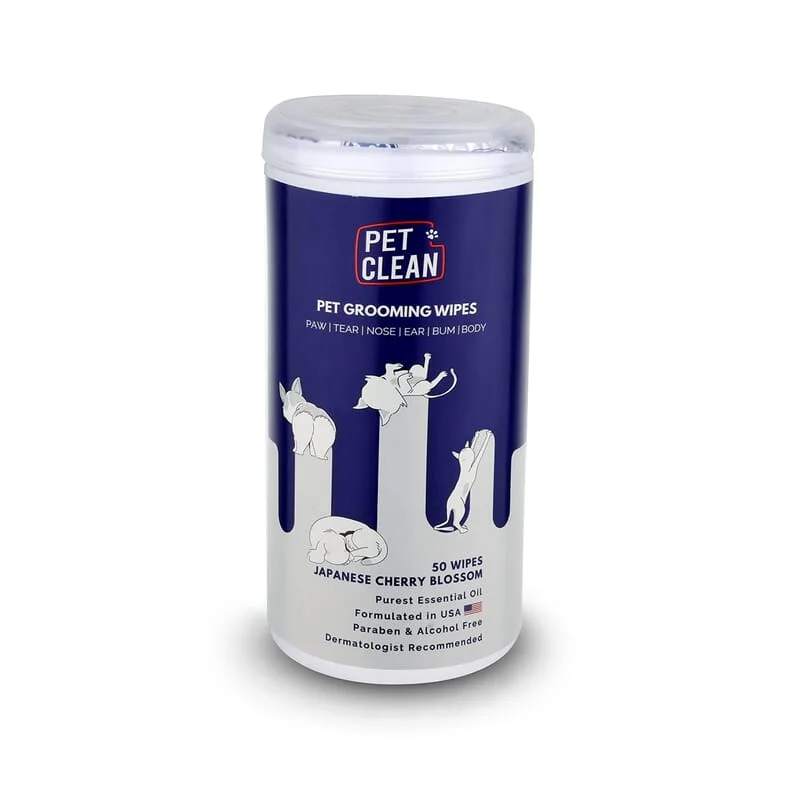 Pet Clean Pet Grooming Wipes