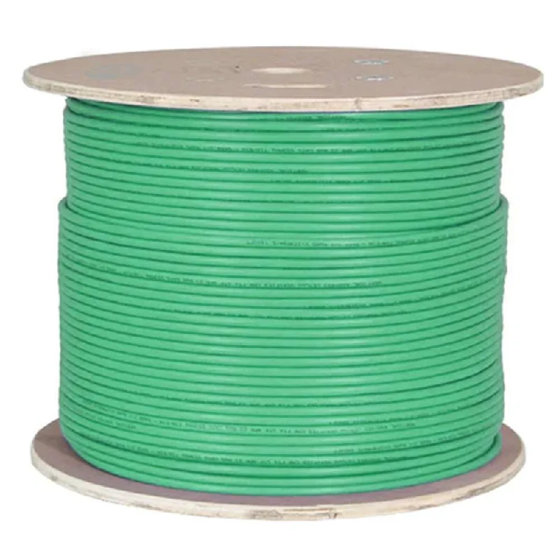 Cable 1 Core Stranded 10.0mm Green (500m Drum)