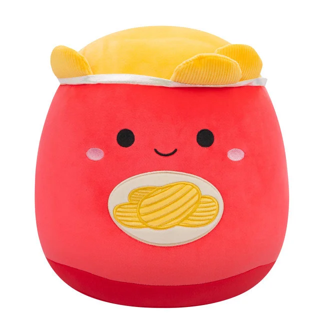 Squishmallow Ansel the Red Bag of Potato Chips 8" Stuffed Plush by Jazwares