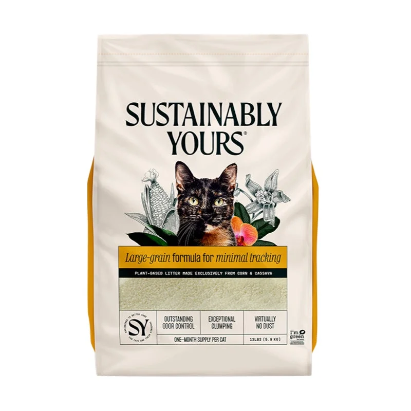 Sustainably Yours Large Grains Formula Cat Litter (formerly Multi-Cat Large Grain)