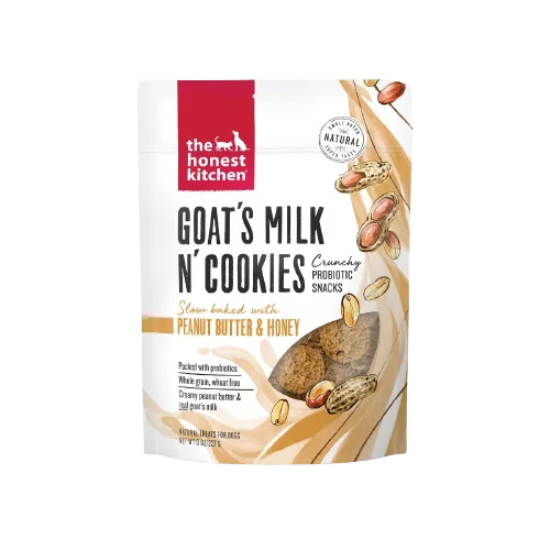 The Honest Kitchen Goat's Milk N' Cookies - Slow Baked with Peanut Butter & Honey