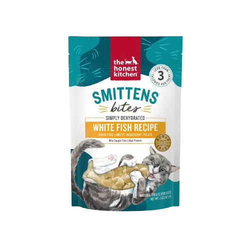 The Honest Kitchen Smittens: Heart-Shaped Whitefish Treats for Cats