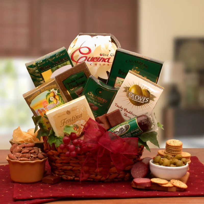 The Vintage Gourmet Gift basket