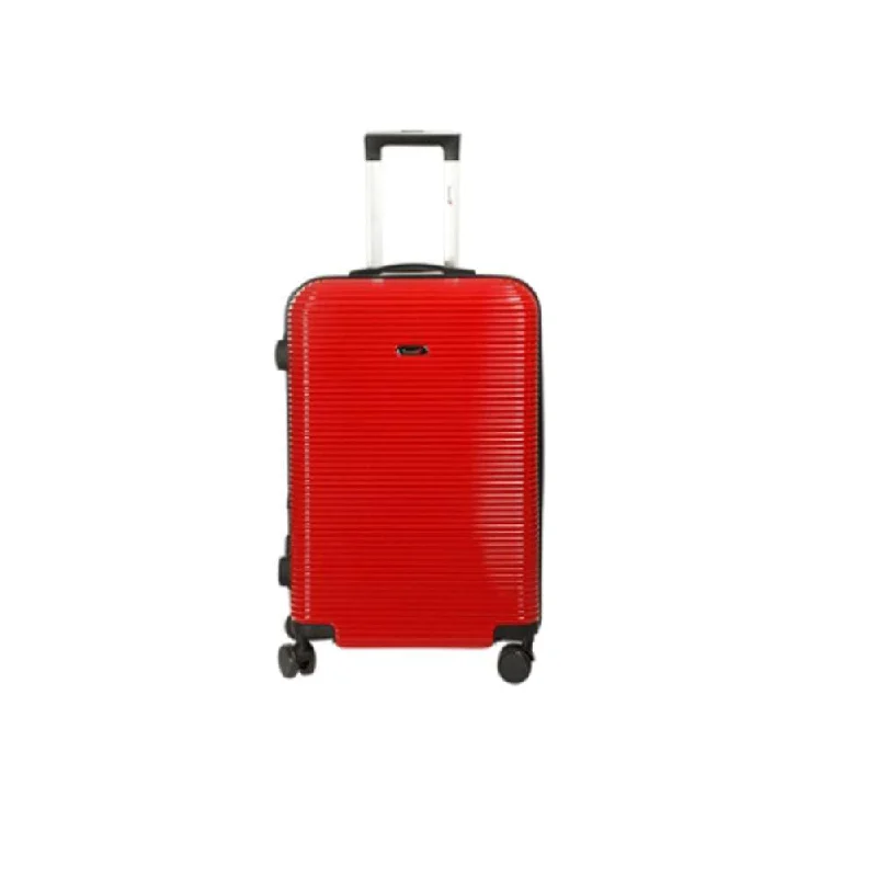 Travello City Luggage Suitcase 24" Red/Blue/Black