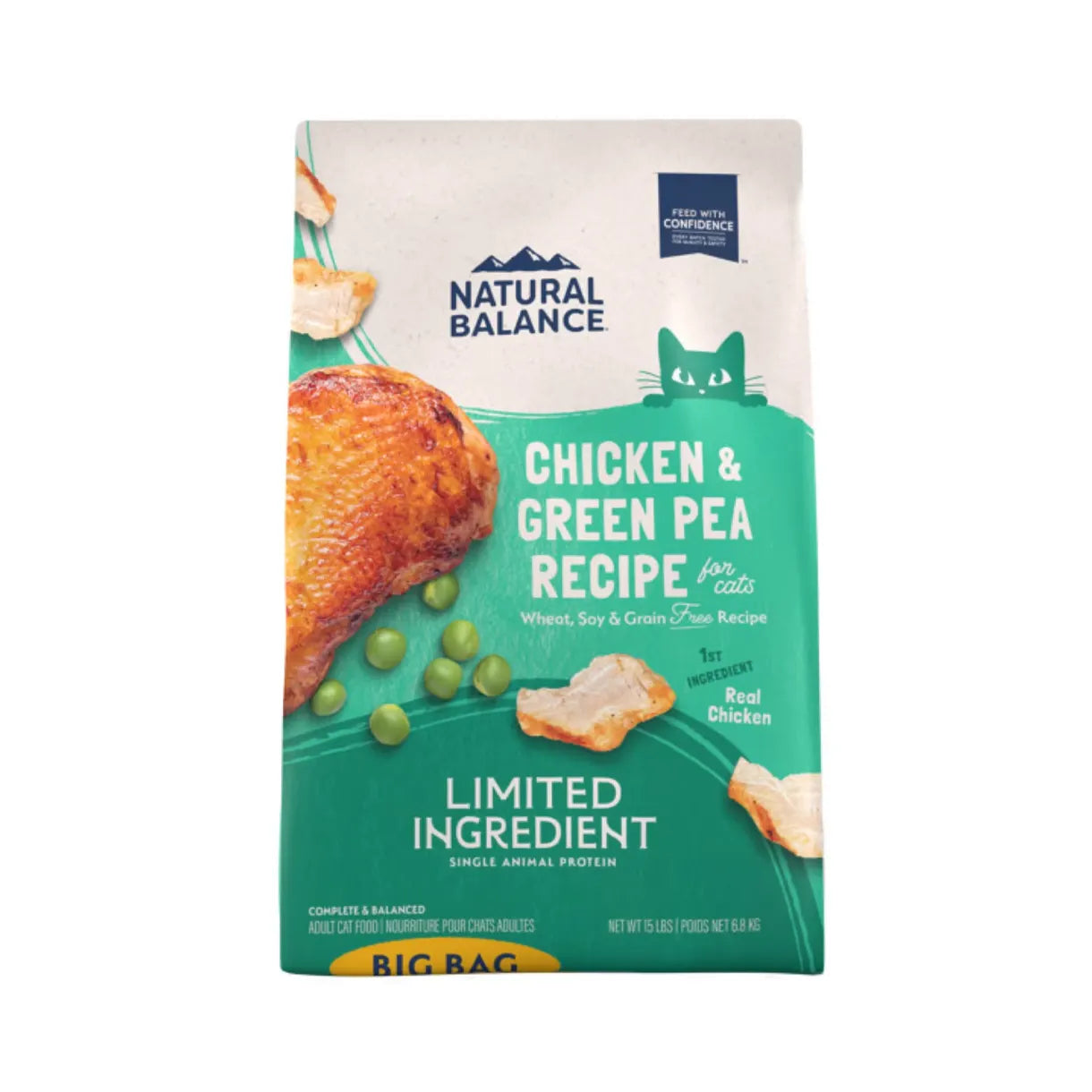 Natural Balance - Grain Free Chicken & Green Pea Recipe for Cats