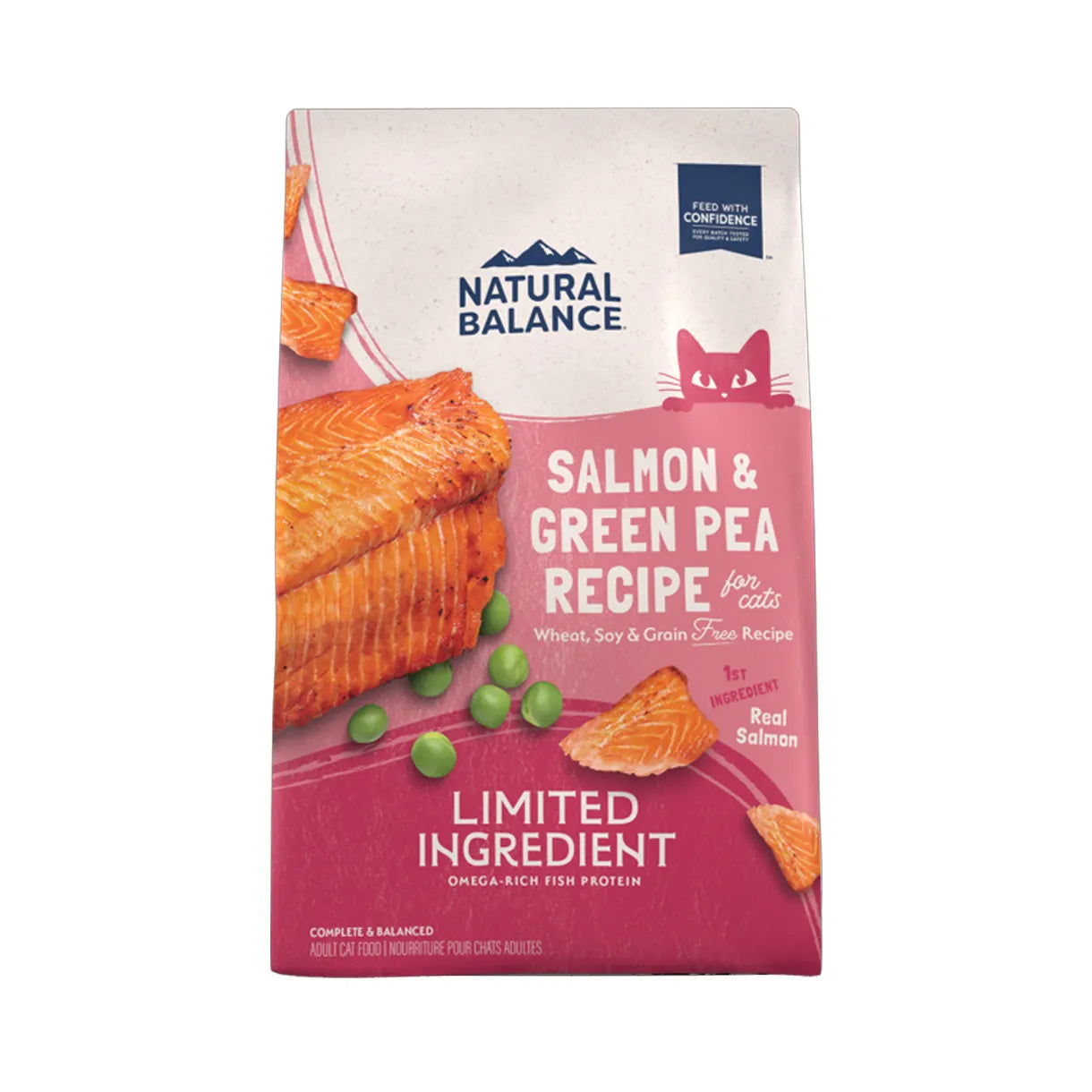 Natural Balance - Grain Free Salmon & Green Pea Recipe for Cats