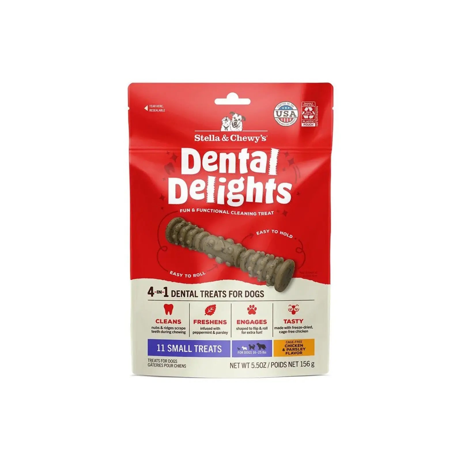 Stella & Chewy's Dental Delights for Dogs - Small