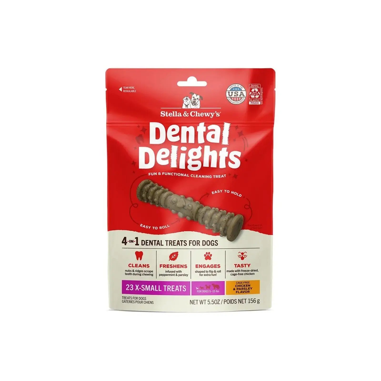 Stella & Chewy's Dental Delights for Dogs - XSmall