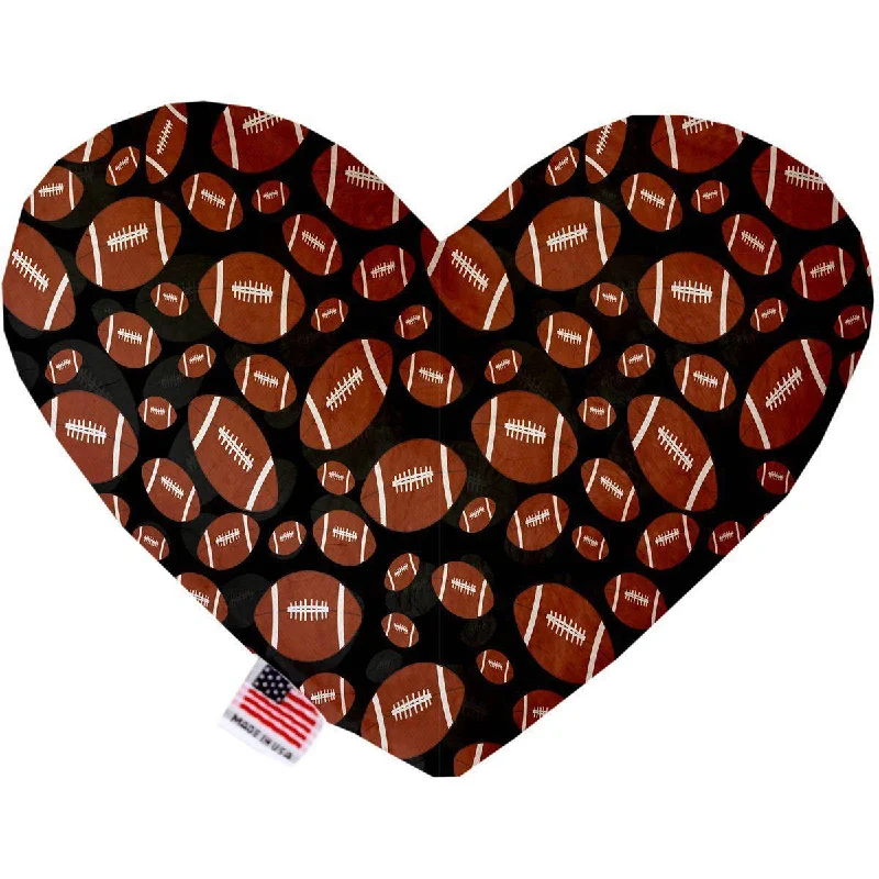 Heart Dog Toy Stuffing Free Footballs