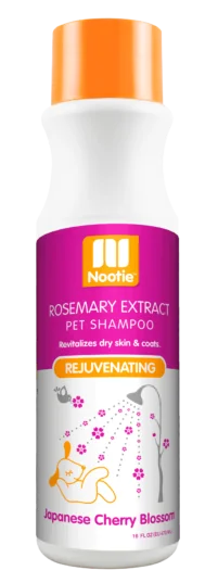 Nootie Rosemary Extract Rejuvenating Japanese Cherry Blossom Shampoo for Dogs