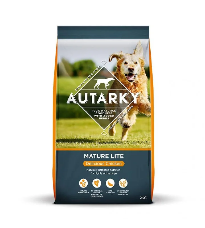 Autarky Mature Lite Gluten Free Dog Food - Delicious Chicken 2kg