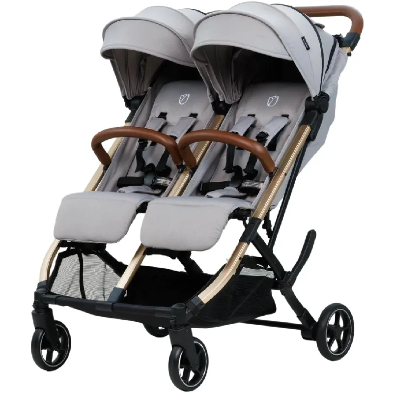 Beblum Gemini Twin Stroller 0-22kg/seat (Assorted Designs) - 2024 model