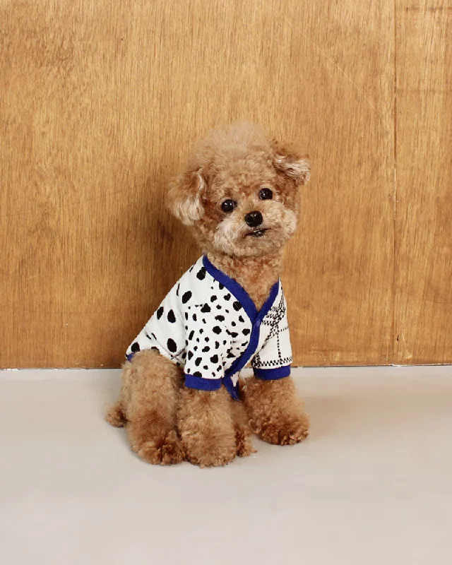 Dalmatian Dot Cardigan for Dogs (FINAL SALE)