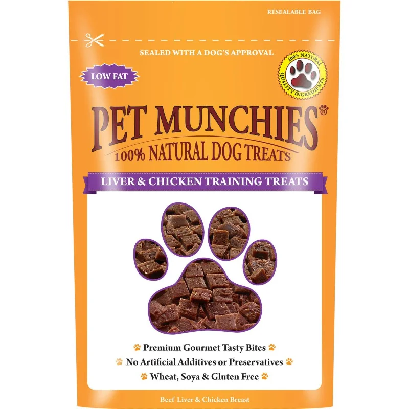 DOGS IN DISTRESS DONATION - Pet Munchies Dog Treats - Liver & Chicken Training Treats 50g