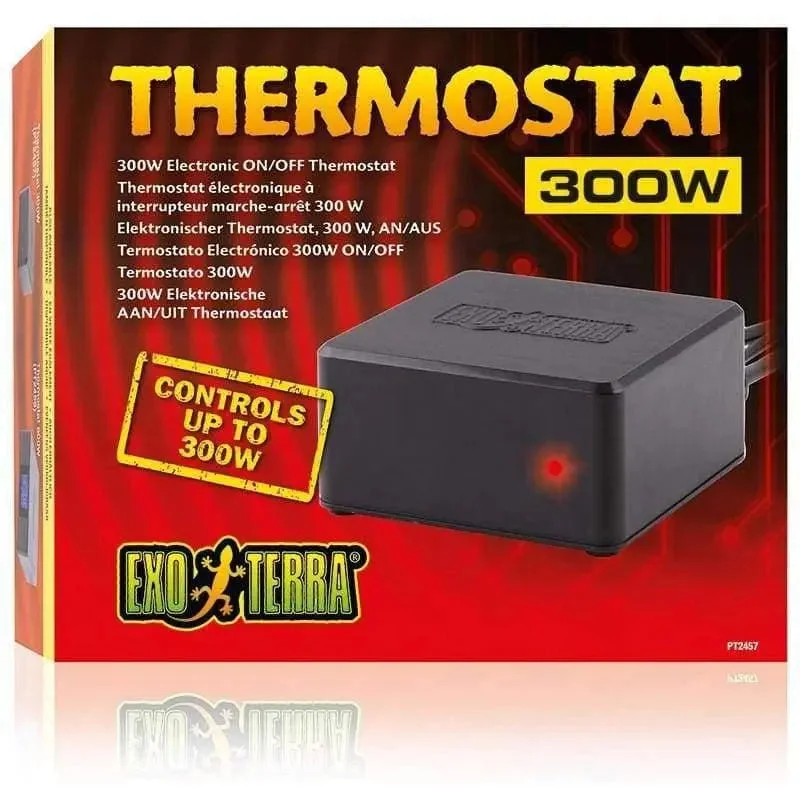 Exo Terra 300W Electronic ON/OFF Terrarium Thermostat