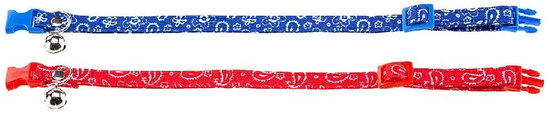 FERPLAST Zgardă pentru pisici HIPPIE, cu clopoţel, 20-30x1cm, diverse culori