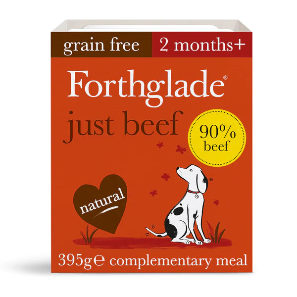 Forthglade - Grain Free Natural Menu - Just Beef - 395g