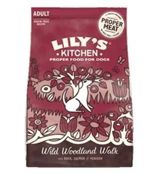 Lily's Kitchen Wild Woodland Walk with Duck, Salmon & Venison Adult Dry Dog Food (12kg)