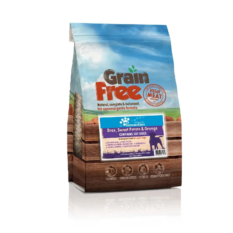 LURCHER SOS DONATION - Pet Connection Grain Free Dog Food (Adult) - Duck 12kg