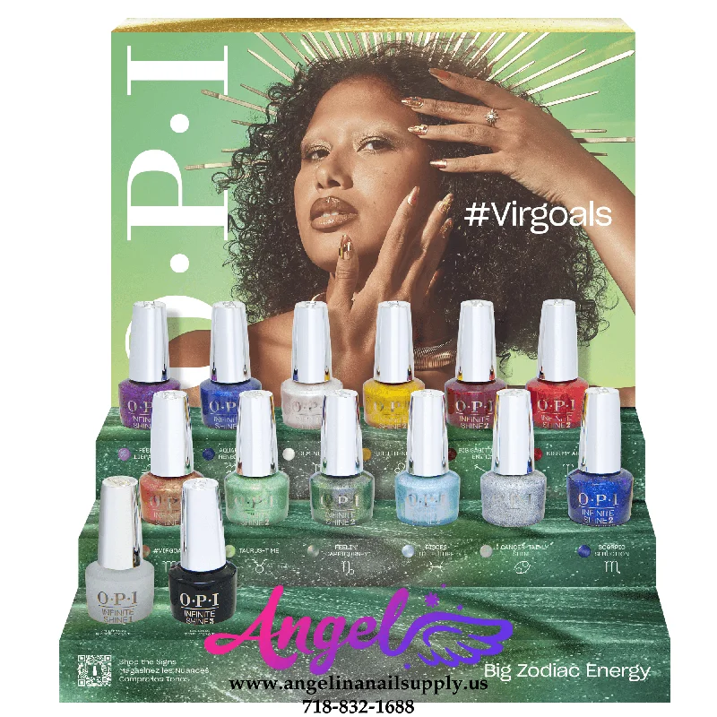 OPI Infinite Shine - Big Zodiac Energy Collection 12 Colors & 1 Base Coat 1 Top Coat | Fall 2023