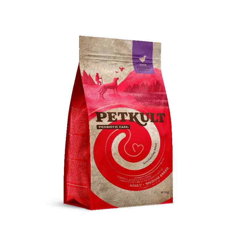 PETKULT Probiotics, Medium, pačetina sa smeđom rižom