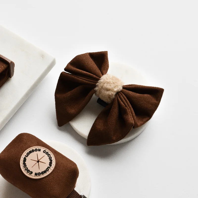 Brown Aviator Sailor Bow Tie