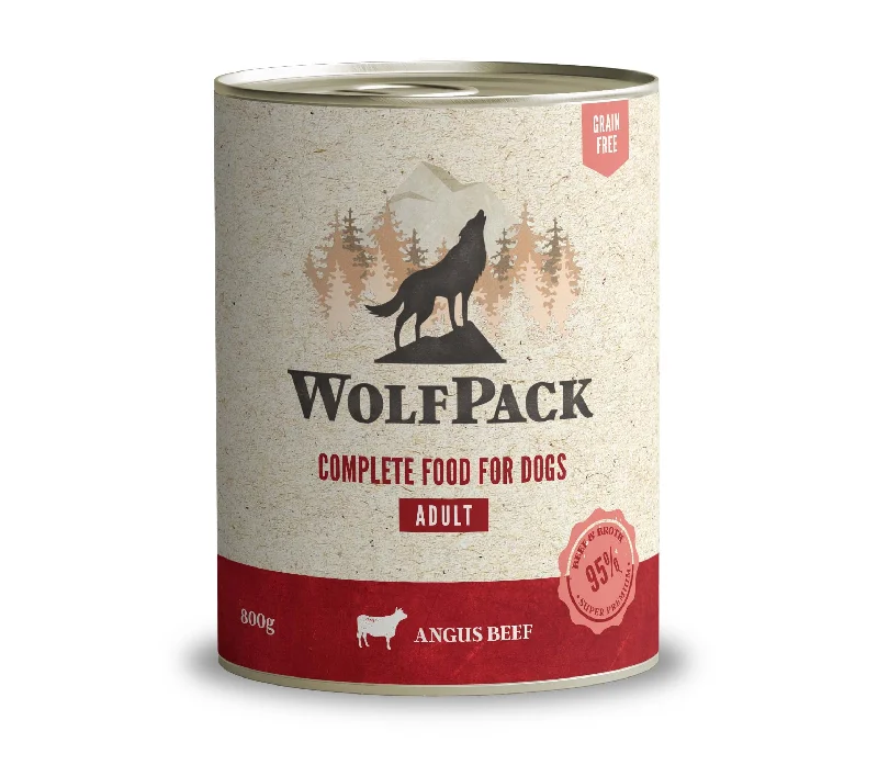 WOLFPACK Angus govedina, bez žitarica, 800g