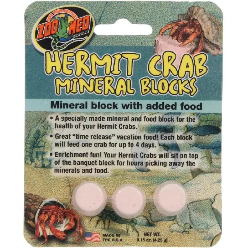 Zoo Med Hermit Crab Mineral Blocks