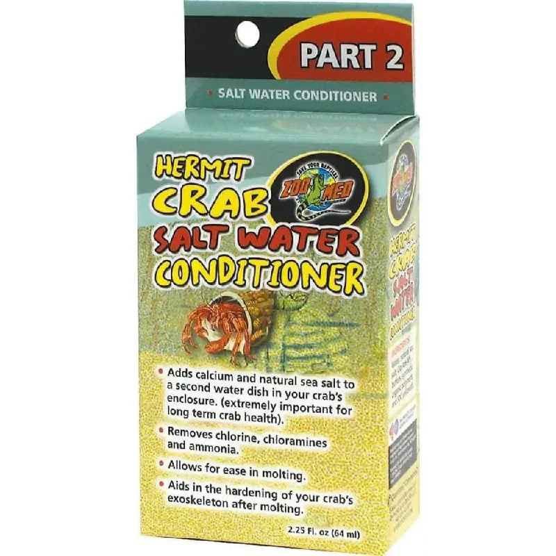 Zoo Med Hermit Crab Salt Water Conditioner