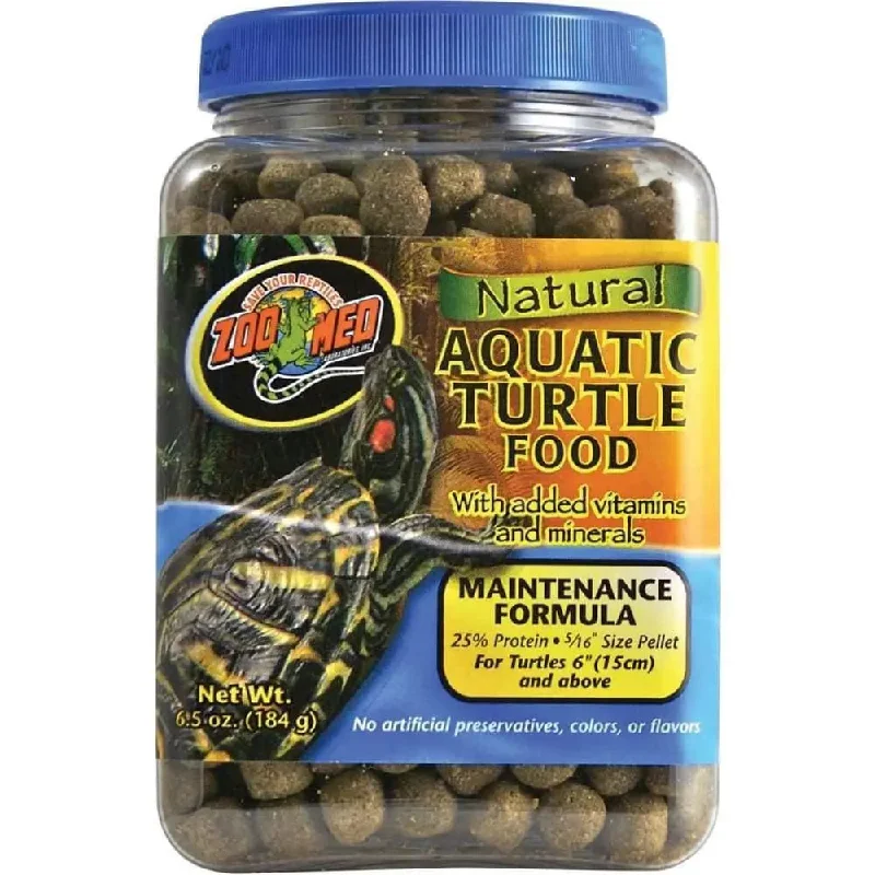 Zoo Med Natural Aquatic Turtle Food - Maintenance Formula (Pellets)